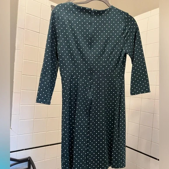 slim fit dress slacks Green Polka Dot Kennedy Midi Dress main image 1